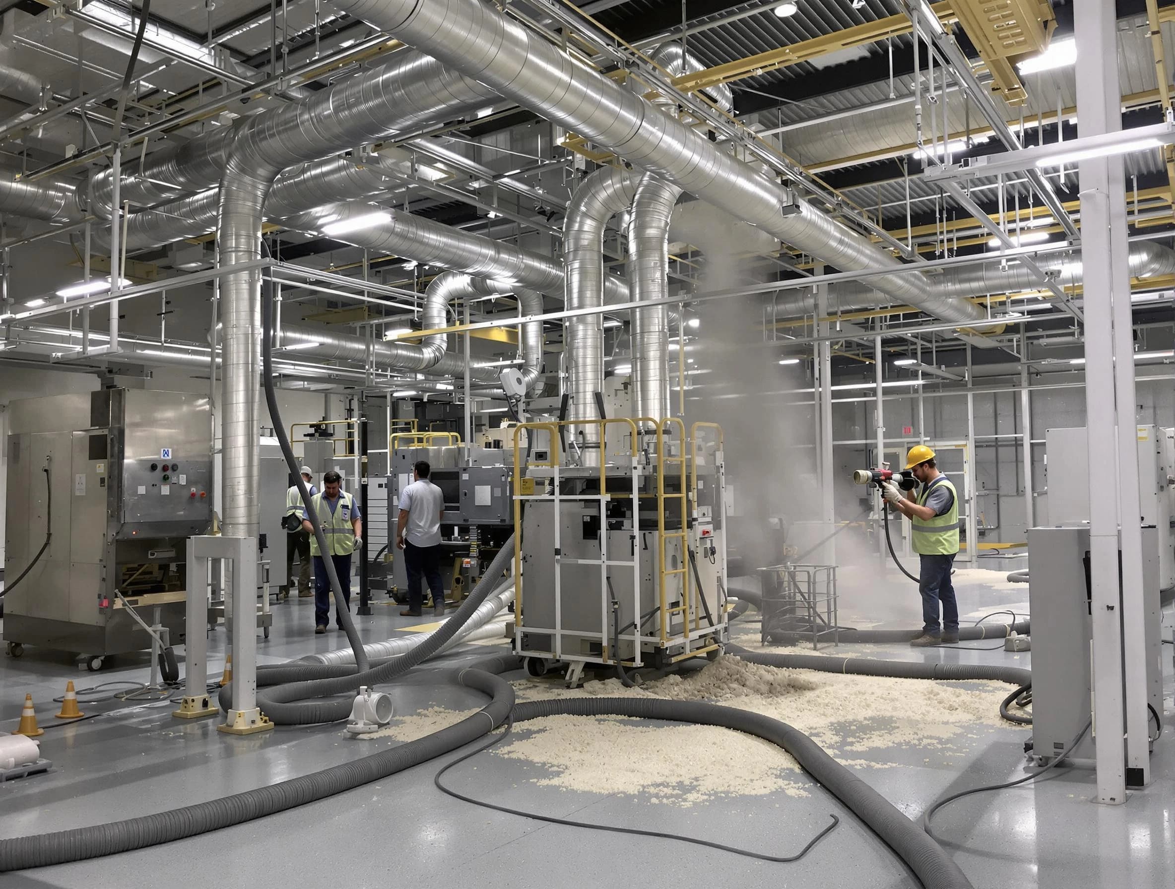Heavy-duty industrial duct cleaning by Phoenix Air Duct Cleaning in Phoenix