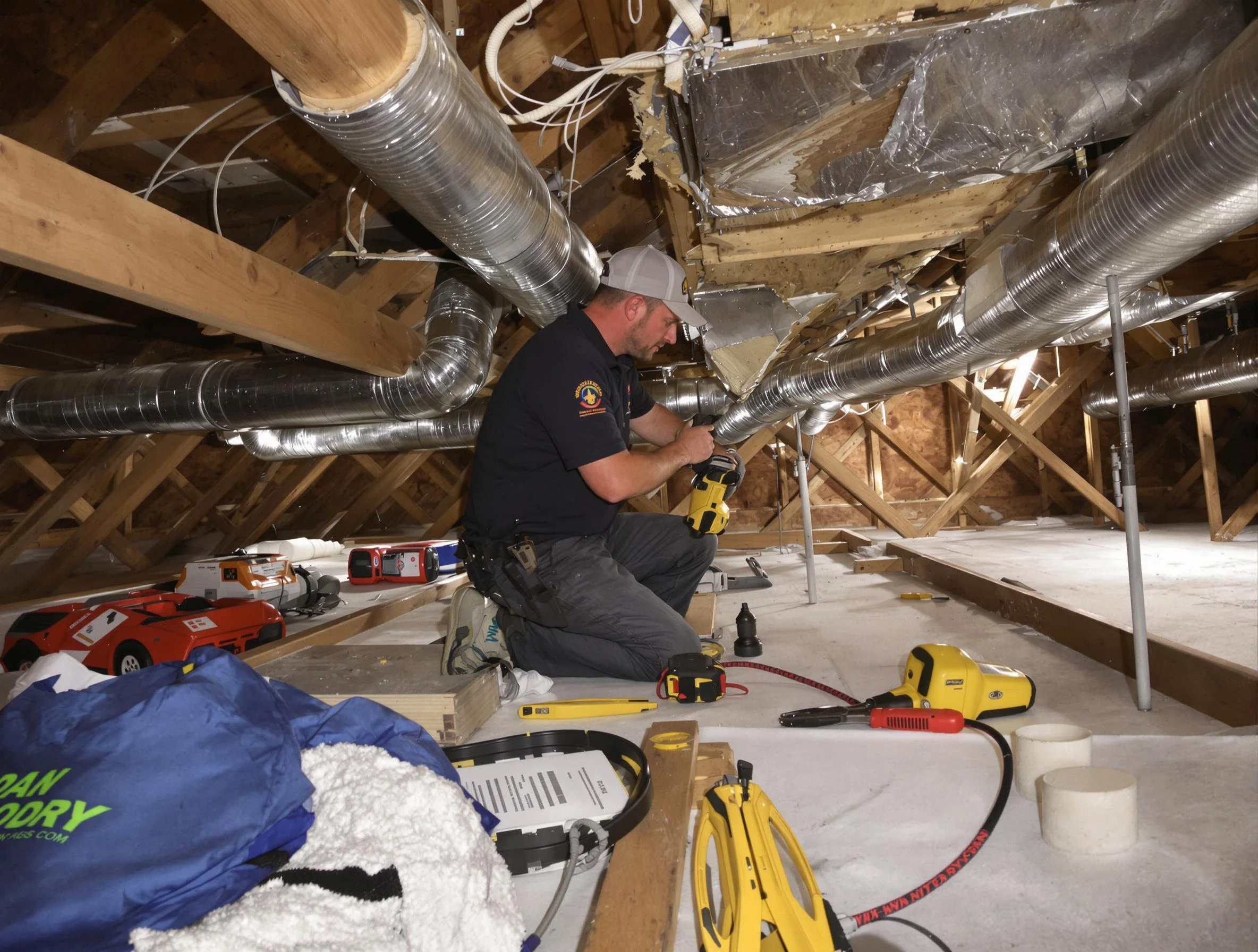 Professional air duct repair by Phoenix Air Duct Cleaning in Phoenix