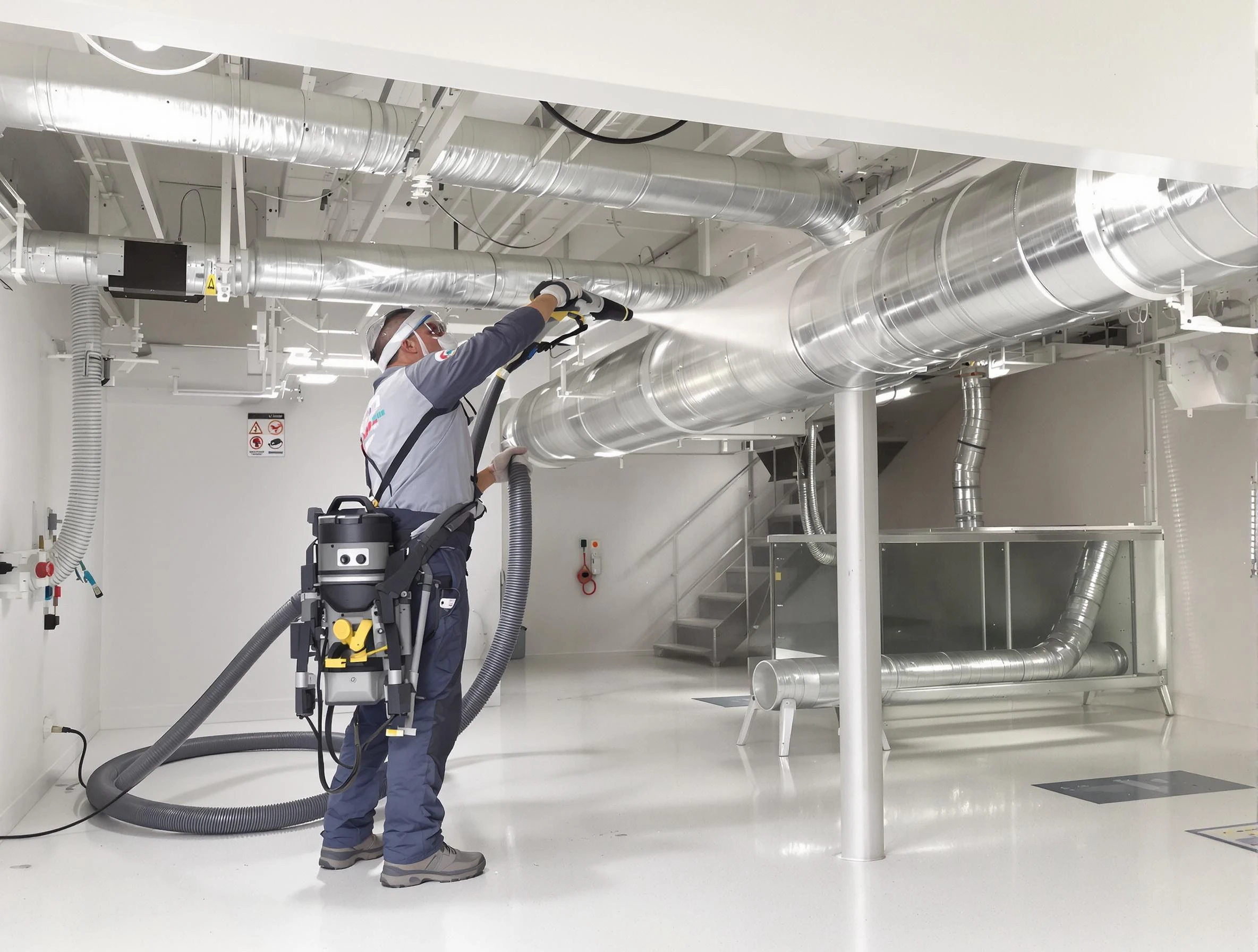 Professional central duct cleaning by Phoenix Air Duct Cleaning in Phoenix