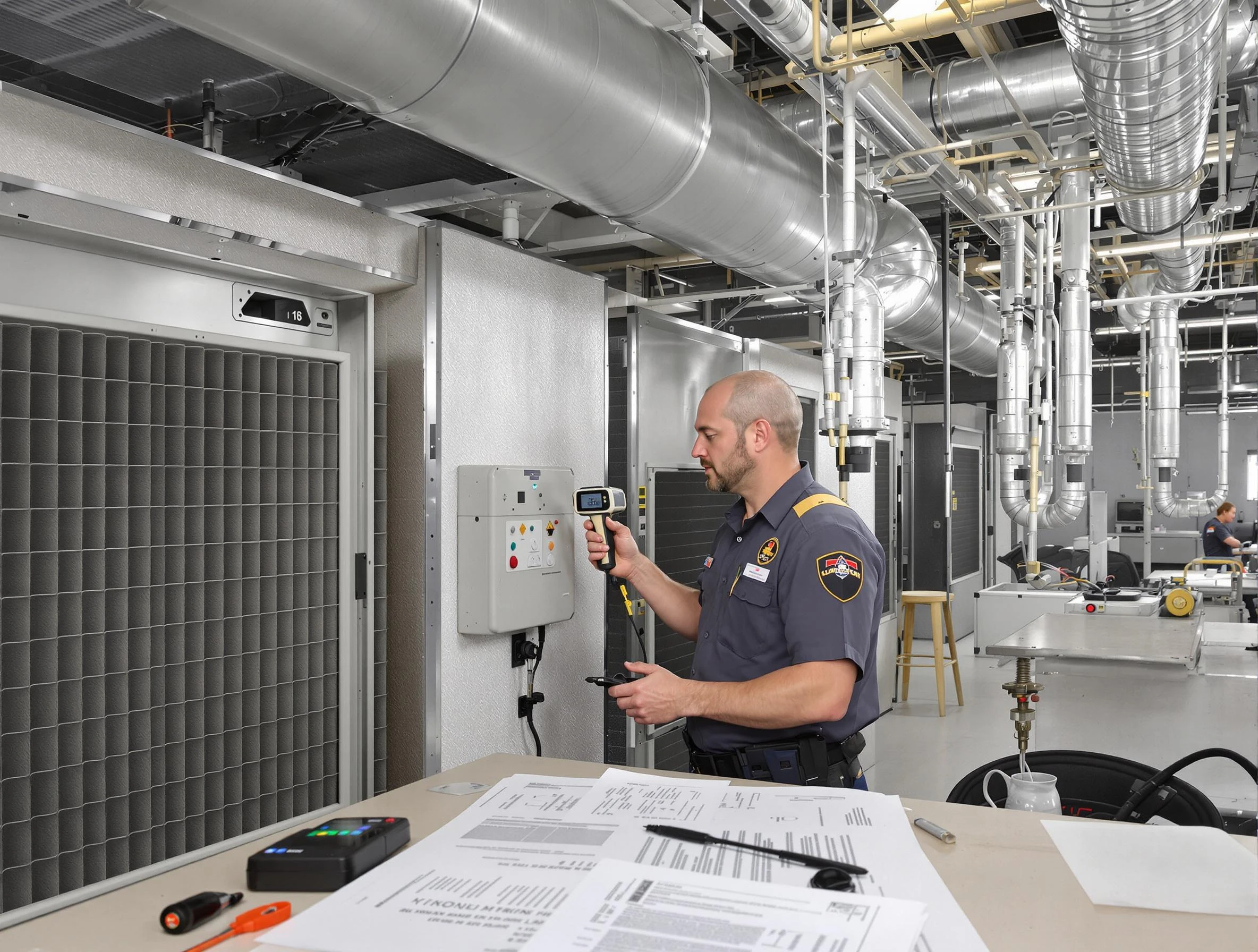 Professional filter system inspection by Phoenix Air Duct Cleaning in Phoenix