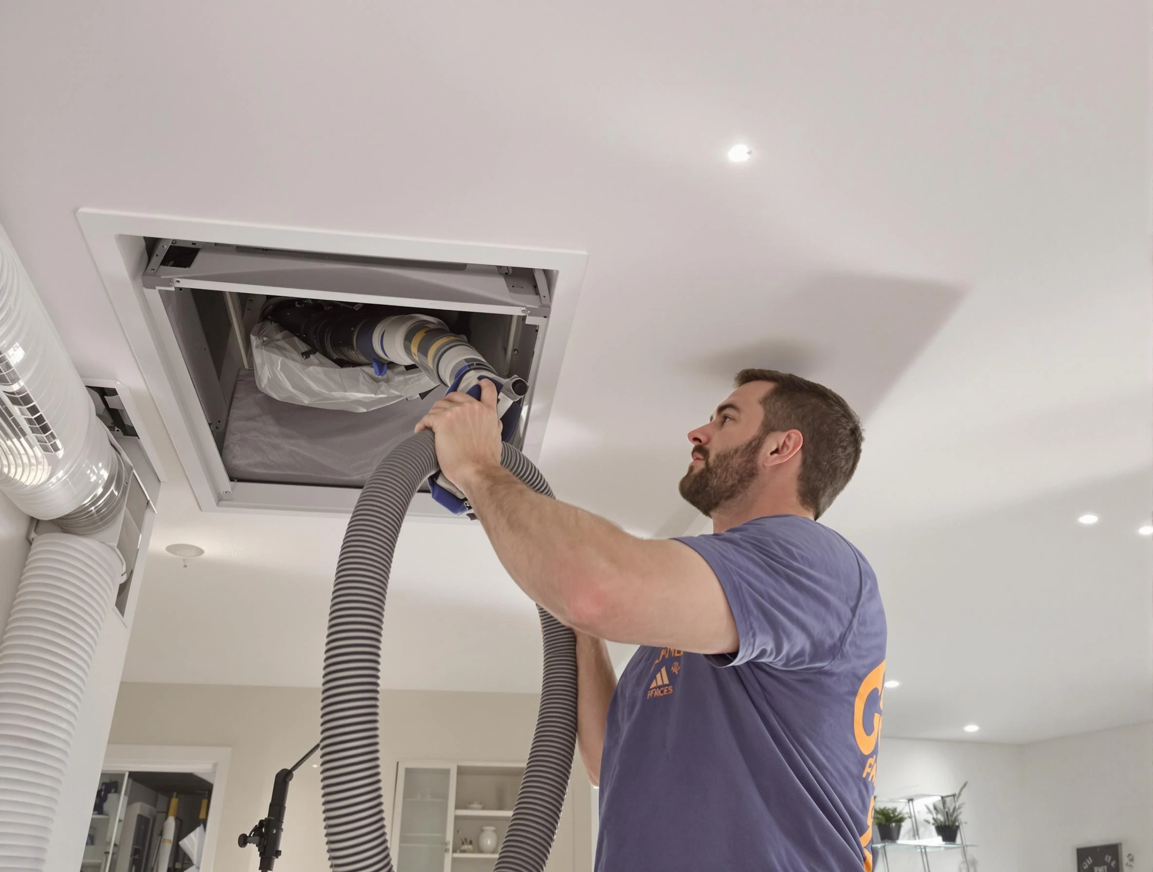 Precision indoor duct cleaning by Phoenix Air Duct Cleaning in Phoenix
